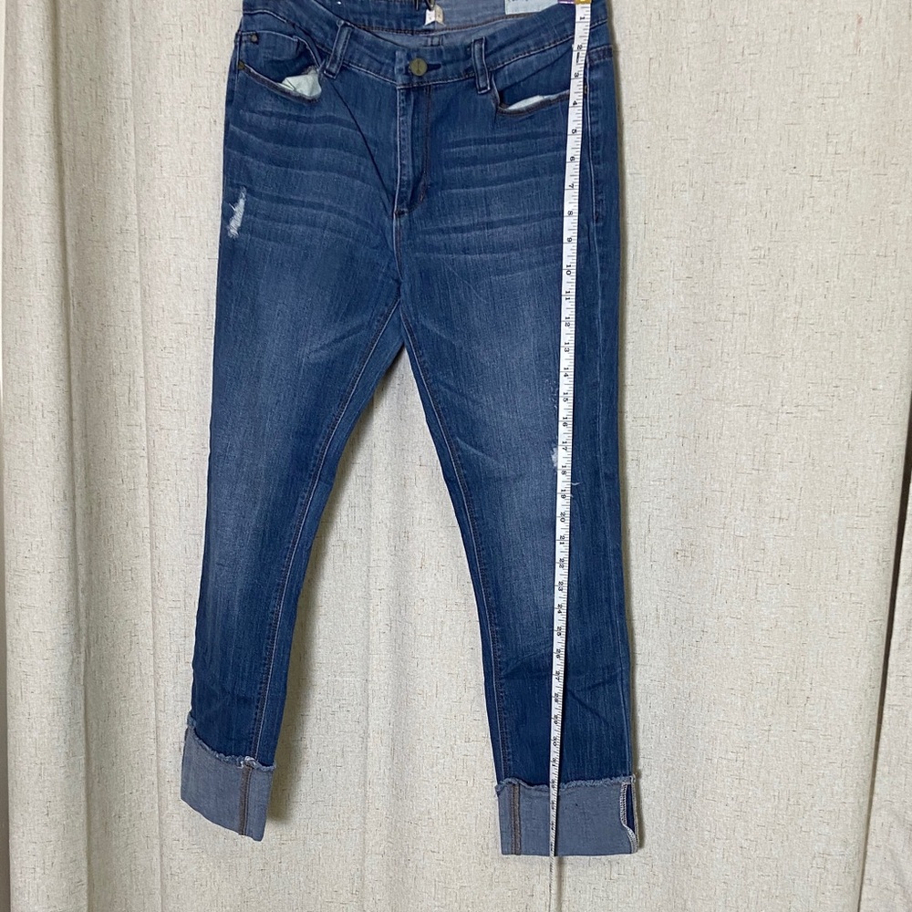 Banjara Blue Women's Crop Jeans